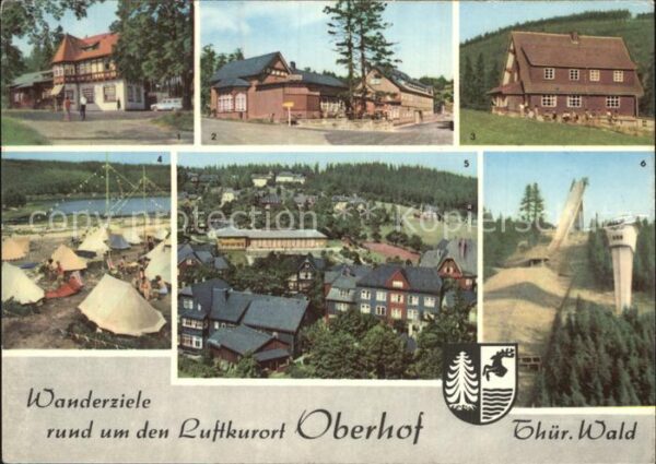 Oberhof Thueringen Sprungschanze Camping Schweizerhütte Lü