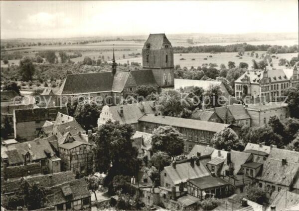 Guestrow Mecklenburg Vorpommern Fliegeraufnahme