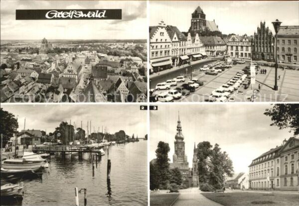 Greifswald Platz-der-Freundschaft Hafen Rubenow-Pl