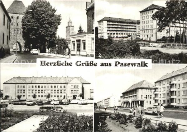 Pasewalk Mecklenburg Vorpommern Prenzlauer-Tor Krankenhaus Ernst-Thälma