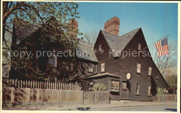 Salem Massachusetts House of the seven gables