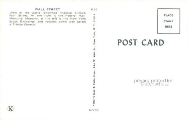 New York City Wall Street – Bild 2