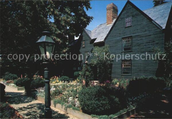 Salem Massachusetts House of the seven Gables