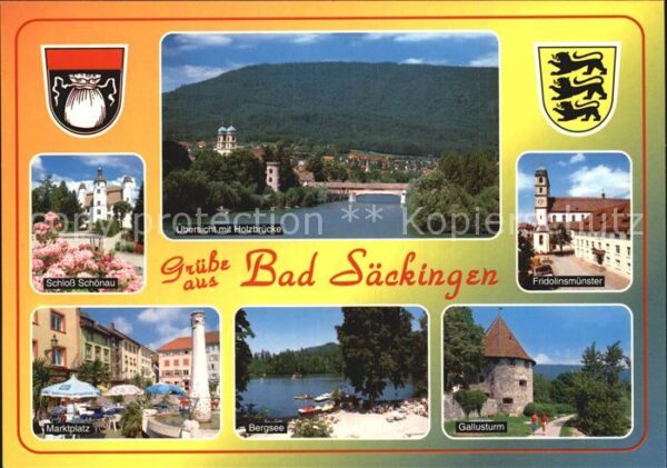 Bad Saeckingen Gallusturm Fridolinsmünster Schloss Sch