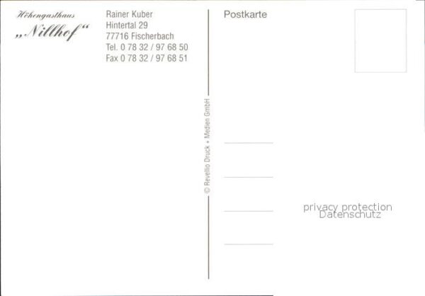 Fischerbach Gasthaus Nillhof – Bild 2
