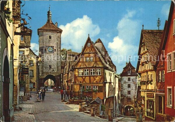 Rothenburg Tauber Plönlein