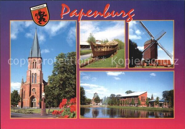 Papenburg Ems Windmühle Schiff