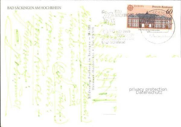 Bad Saeckingen Waldsee Münsterplatz Schloss – Bild 2