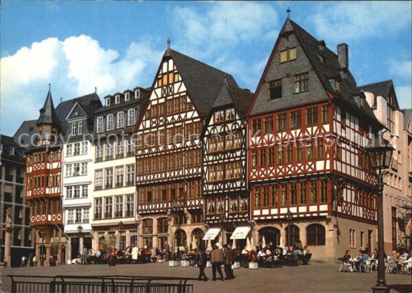 Frankfurt Main Am Römer Rathaus