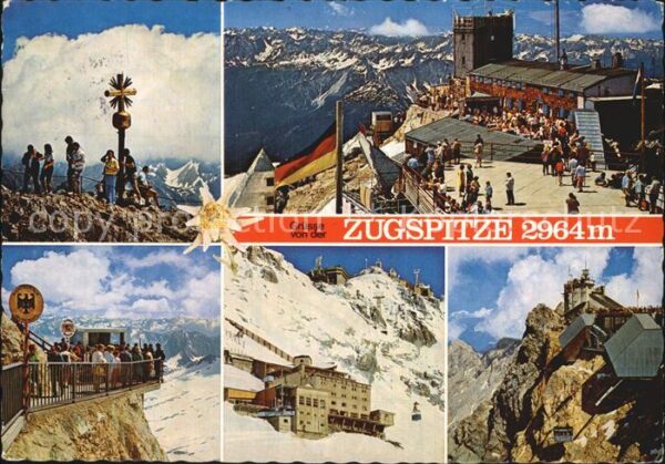 Zugspitze Ostgipfel Münchner Haus Schneefernerhau