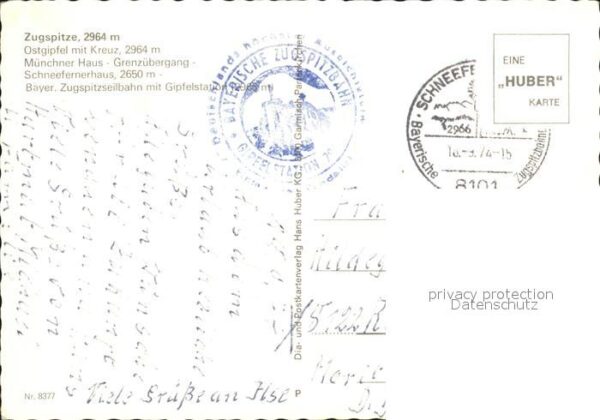 Zugspitze Ostgipfel Münchner Haus Schneefernerhau – Bild 2