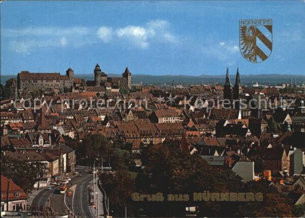 Nuernberg Altstadt Burg Sankt Sebalduskirche