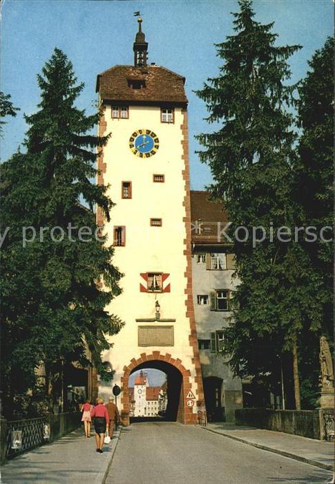 Waldshut-Tiengen Oberes Tor Schaffhausener Tor am alten