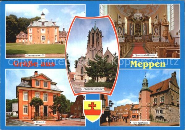Meppen Clemenswerth Rentei Am Rathaus Gymnasia