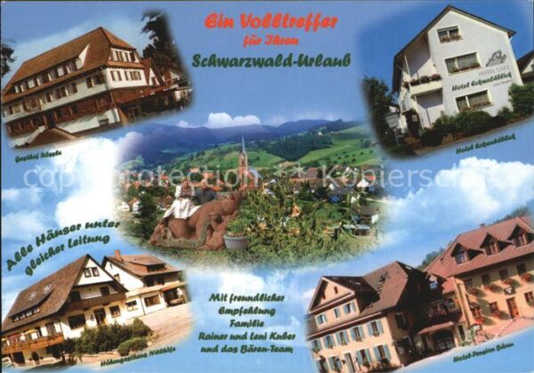 Oberharmersbach Hotel Bären Gasthaus Rössle