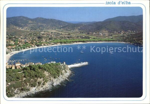 Marina di Campo Fliegeraufnahme