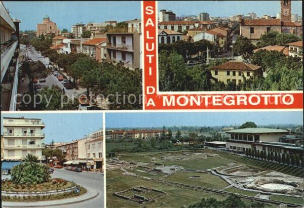 Montegrotto Terme Stadtansichten