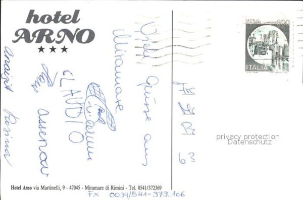 Rimini Hotel Arno Pool – Bild 2