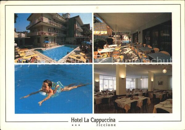 Riccione Hotel La Cappuccina Pool Terrasse Speis