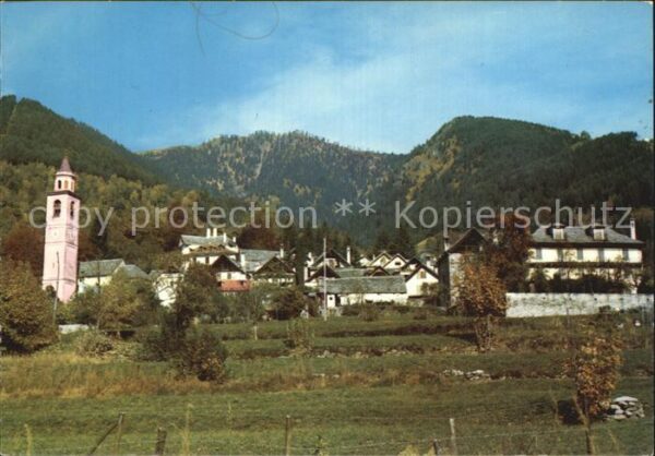 Valle Vigezzo Teilansicht Vocogno