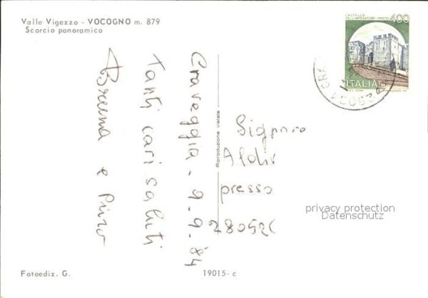 Valle Vigezzo Teilansicht Vocogno – Bild 2