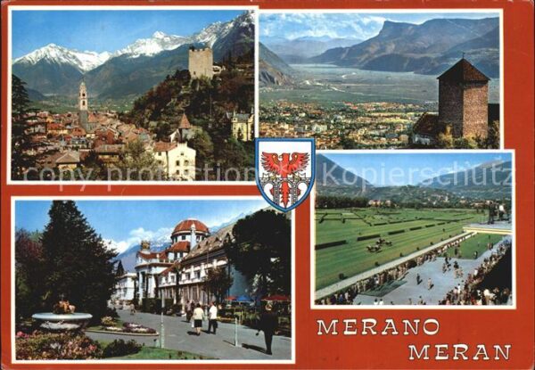 Merano Meran Schloss Rennplatz Kurhaus