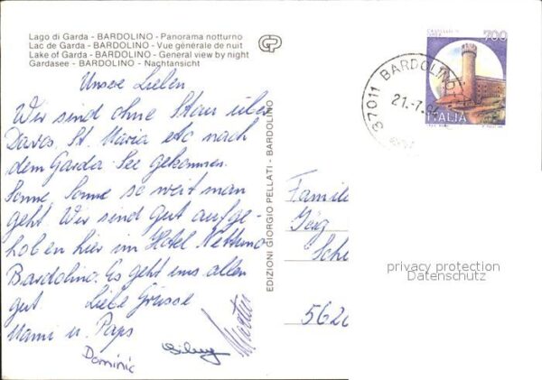 Bardolino Lago di Garda Fliegeraufnahme – Bild 2