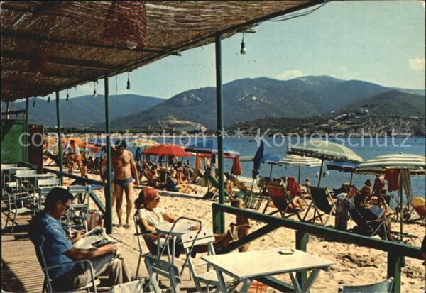 Marina di Campo Strandansicht