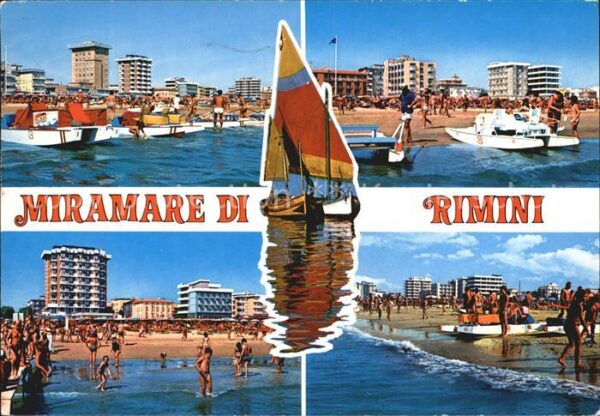 Miramare di Rimini  Strandansichten