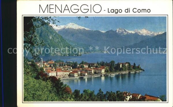 Menaggio Lago di Como Gesamtansicht