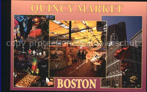 Boston Massachusetts Quincy Market