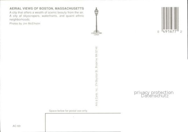Boston Massachusetts Fliegeraufnahmen – Bild 2
