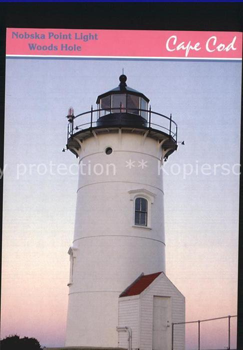 Cape Cod Mass. Nobska Point Light Woods Hole