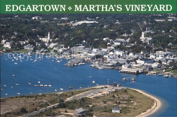 Vineyard Haven Fliegeraufnahme