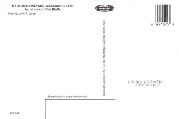 Vineyard Haven Fliegeraufnahme Oak Bluffs – Bild 2