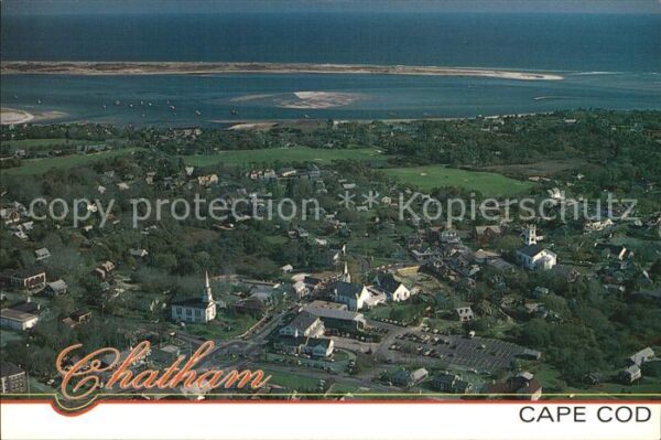 Cape Cod Mass. Fliegeraufnahme Chatham