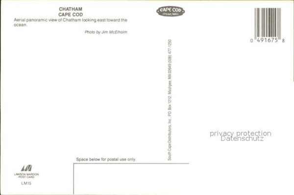 Cape Cod Mass. Fliegeraufnahme Chatham – Bild 2