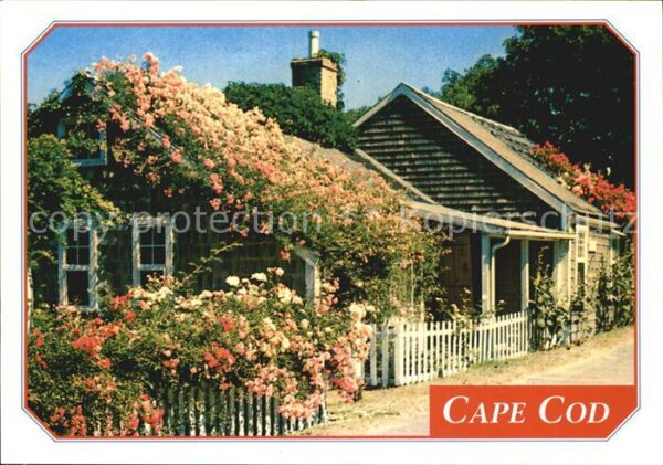 Cape Cod Mass. Typisches Haus