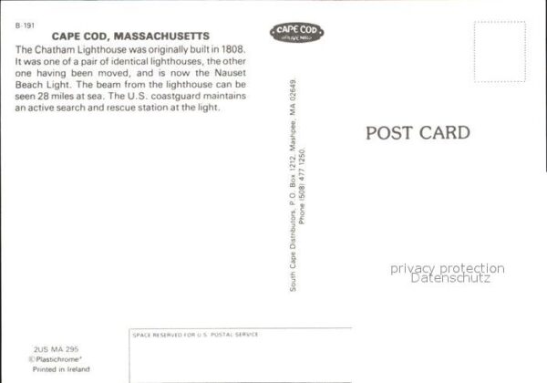 Cape Cod Mass. Leuchtturm – Bild 2