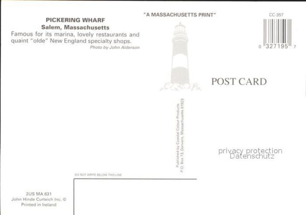 Salem Massachusetts Pickering Wharf – Bild 2