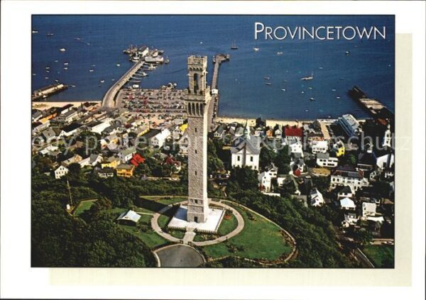 Provincetown Fliegeraufnahme Pilgrim Monument