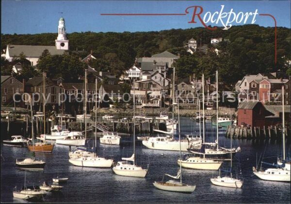 Rockport Massachusetts Hafenansicht