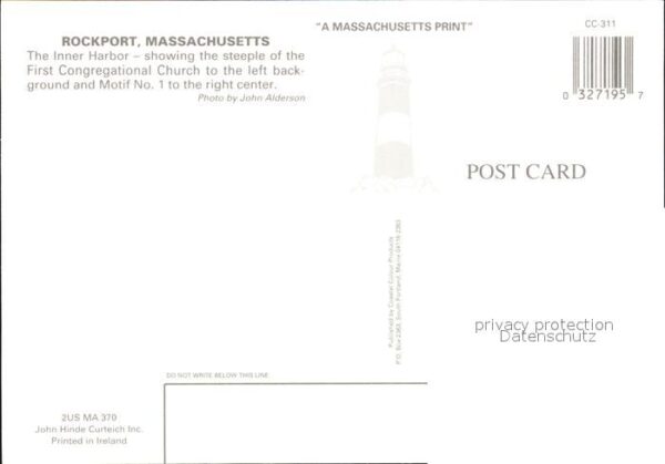 Rockport Massachusetts Hafenansicht – Bild 2
