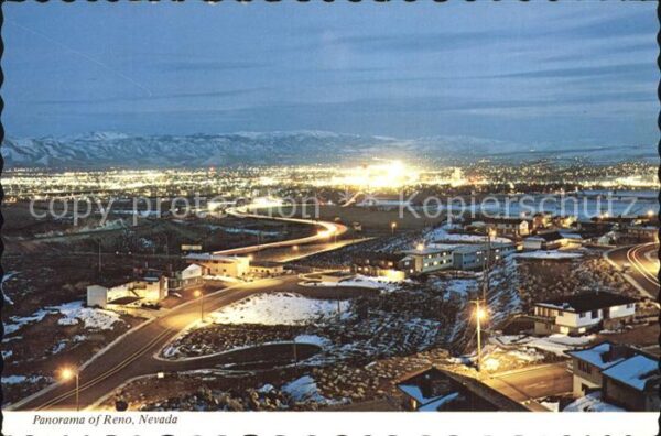 Reno Nevada Fliegeraufnahme