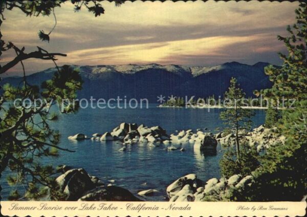 Lake Tahoe Nevada Panorama