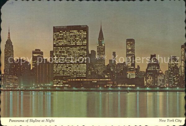 New York City Skyline at night