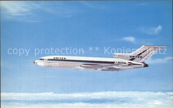 Flugzeuge Zivil United Air Lines Boeing 727