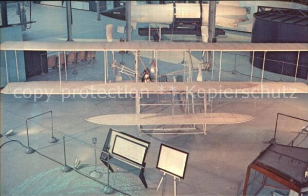 Modellbau Doppeldeckerflugzeug Wright Brother's 1