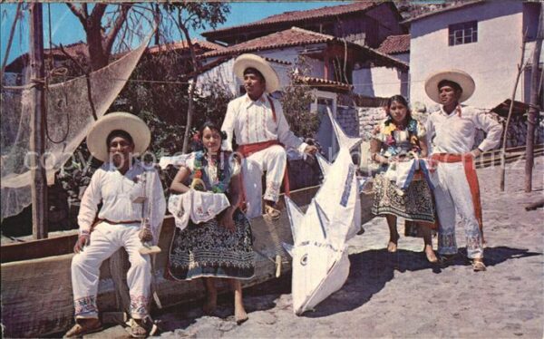 Trachten Mexico Pescadores en el Lago de Patzcua