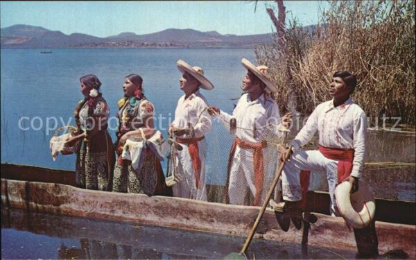 Fischerei Pescadores en el Lago de Patzcuaro Mich